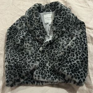 Janie and Jack faux fur coat